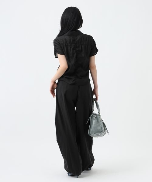 ブラウス シャツ シアージャガードシャーリングシャツSS/859249 レディースの画像