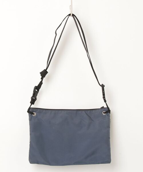 「Herschel Supply」 ワンポイントショルダーバッグ - ブルー メンズ_画像2