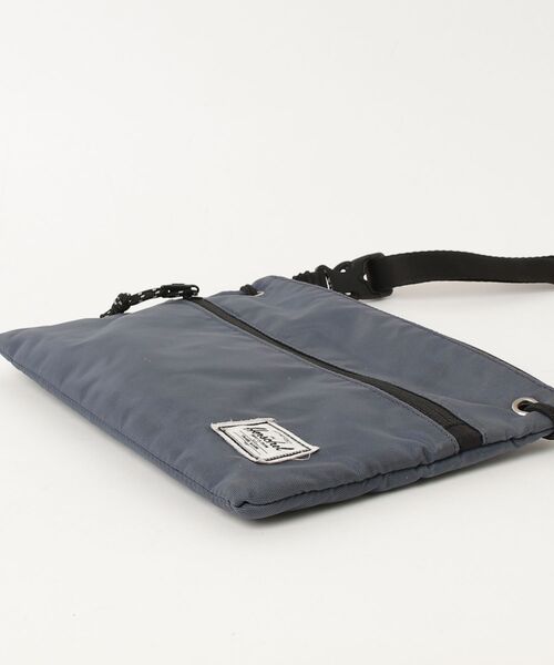 「Herschel Supply」 ワンポイントショルダーバッグ - ブルー メンズ_画像3