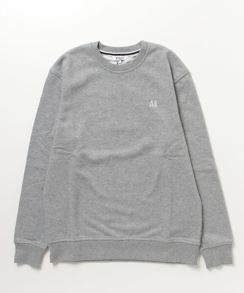「AIGLE」 スウェットカットソー X-SMALL ヘザーグレー メンズ_画像2