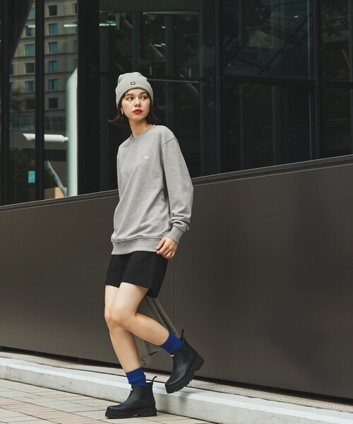 「AIGLE」 スウェットカットソー X-SMALL ヘザーグレー メンズ_画像6