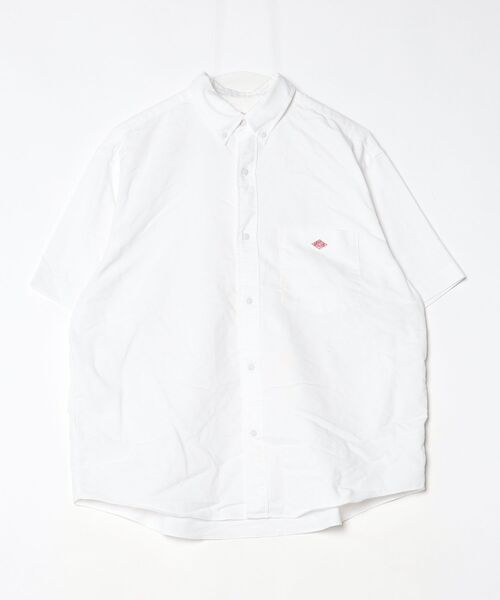 Danton（ダントン） 半袖シャツ 38 ホワイト メンズ : ZOZOTOWN Yahoo