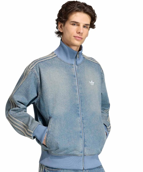 adidas（アディダス） デニムジャケット gジャン adidas FIREBIRD