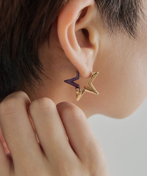 ear PAPILLONNER（イア パピヨネ） ピアス 「WEB限定」ハーフカラー