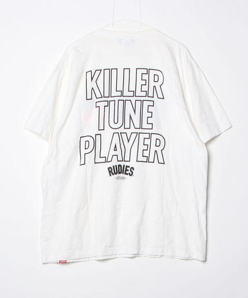 「RUDIE'S」 半袖Tシャツ XX-LARGE ホワイト メンズ_画像2