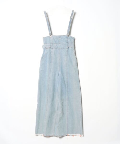「DOLLUPOOPS」 オーバーオール 38 サックスブルー レディース_画像2