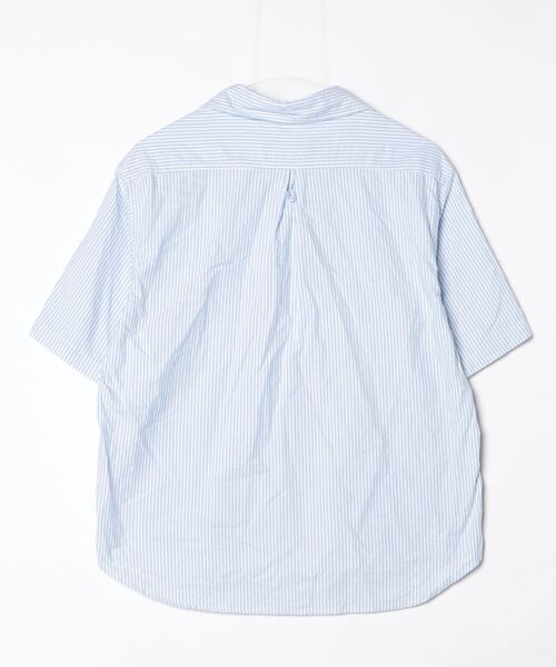 Danton（ダントン） 半袖シャツ 36 ブルー レディース : ZOZOTOWN