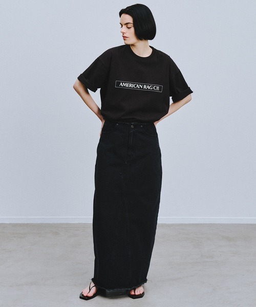「AMERICAN RAG CIE」 半袖Tシャツ LARGE ホワイト レディース_画像5