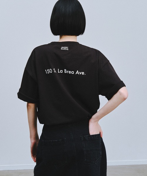「AMERICAN RAG CIE」 半袖Tシャツ LARGE ホワイト レディース_画像6