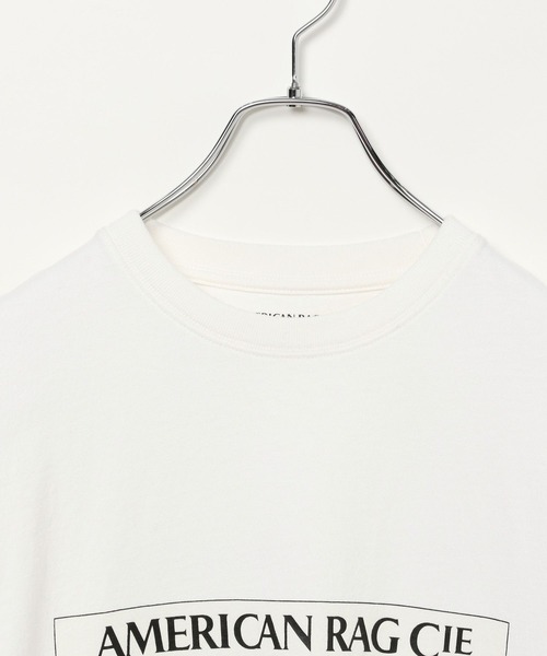 「AMERICAN RAG CIE」 半袖Tシャツ LARGE ホワイト レディース_画像8
