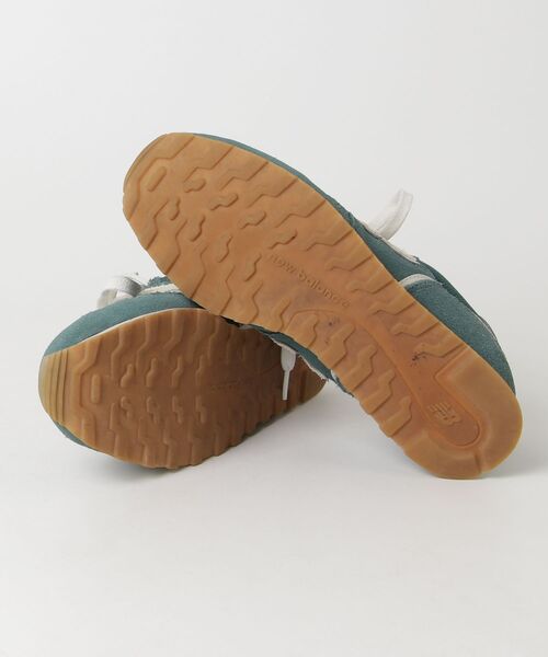 「New Balance」 ローカットスニーカー 24.5cm グリーン レディース_画像3