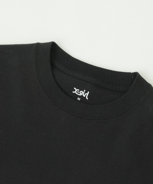 「X-girl」 半袖Tシャツ S オリーブ レディース_画像5