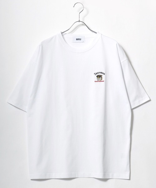 「MRU」 半袖Tシャツ 6L ホワイト系その他3 メンズ_画像2