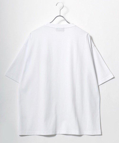 「MRU」 半袖Tシャツ 6L ホワイト系その他3 メンズ_画像3