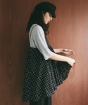 チュニック 「Kin.」ドットパッチワークキャ...の詳細画像2