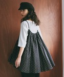 チュニック 「Kin.」ドットパッチワークキャ...の詳細画像3