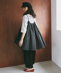 チュニック 「Kin.」ドットパッチワークキャ...の詳細画像5