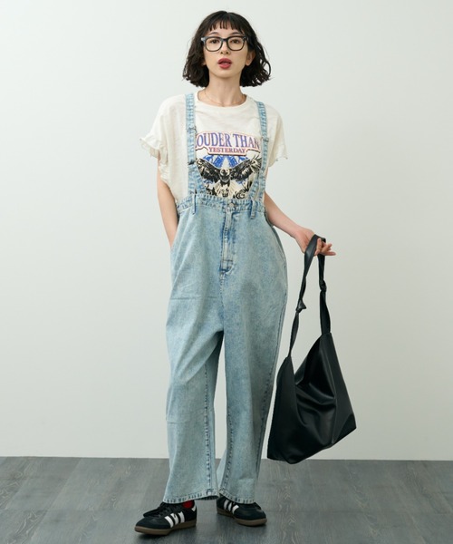 「A.D.C.L.」 デニムパンツ M ブルー レディース_画像7