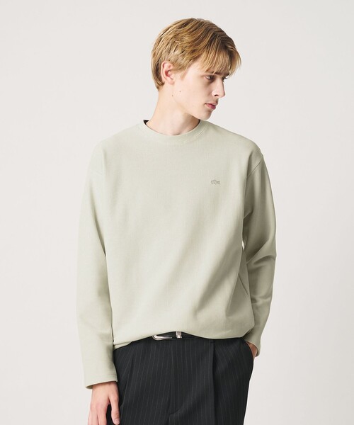 美品 LACOSTE 長袖カットソー ブラック LACOSTE（ラコステ） tシャツ 「LACOSTE for BEAUTY＆YOUTH