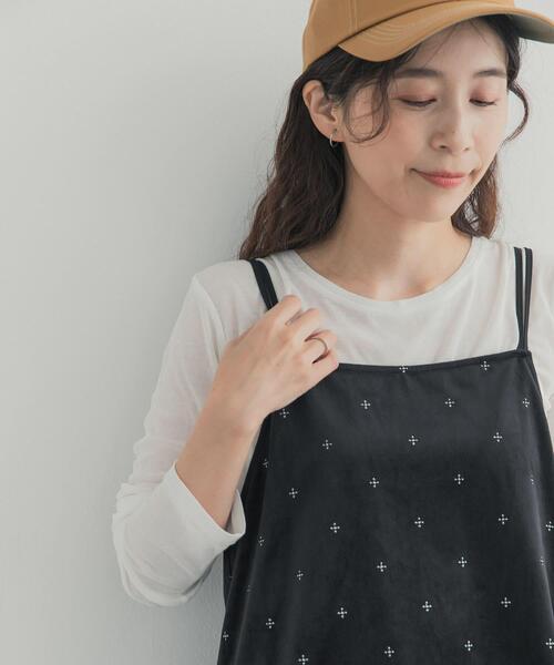URBAN RESEARCH DOORS（アーバンリサーチドアーズ） キャミソール 刺繍