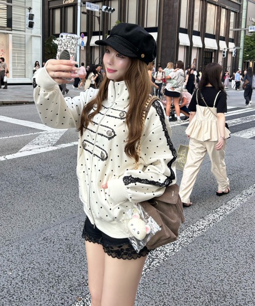 OLIVE des OLIVE（オリーブデオリーブ） ブルゾン アウター ナポレオン