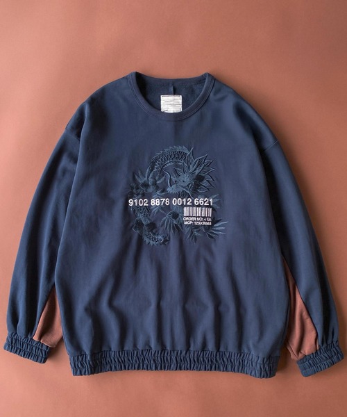 SHAREEF（シャリーフ） トレーナー スウェット 龍”emb. BIG SWEAT