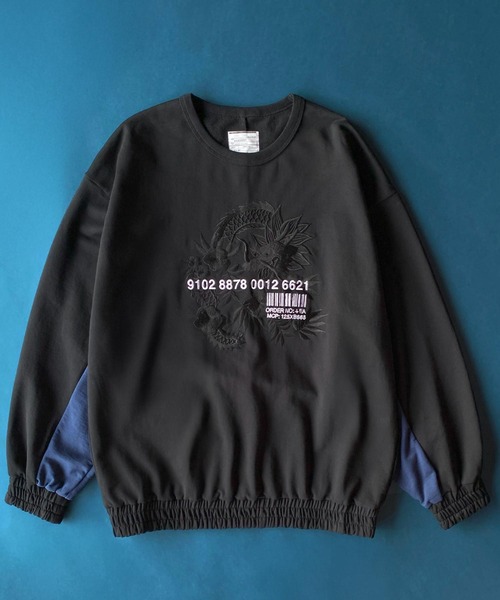 SHAREEF（シャリーフ） トレーナー スウェット 龍”emb. BIG SWEAT