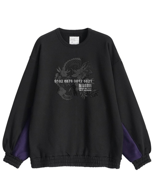 SHAREEF（シャリーフ） トレーナー スウェット 龍”emb. BIG SWEAT