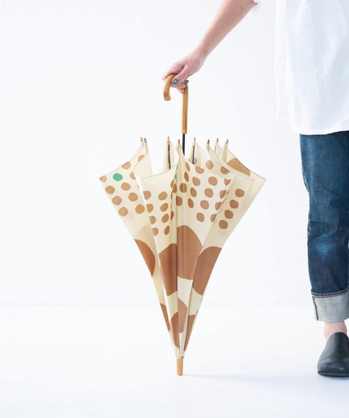★senz★強風対応★防水傘★Shiny Champagne Long LG Umbrella 4040-0470_t.jpg