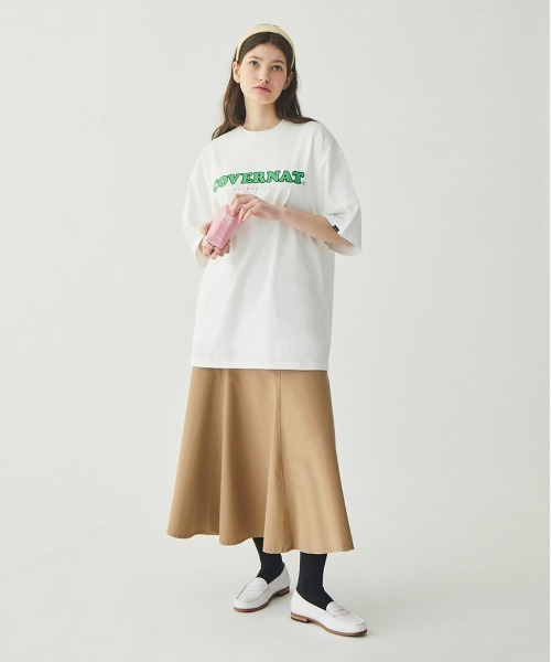 COVERNAT ウーマン クーパー ロゴ マンツーマンTシャツ COVERNAT ウーマン クーパー ロゴ マンツーマンTシャツ