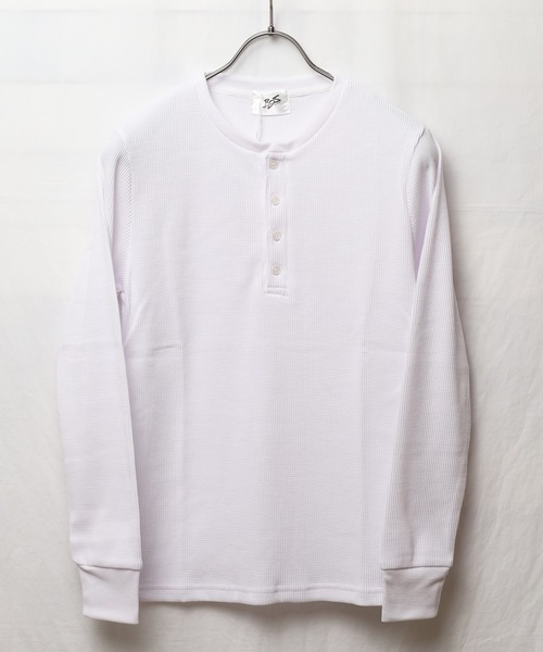 ARCHIVER tシャツ 「Bl」「RDS」ヘンリーネック サーマルロング