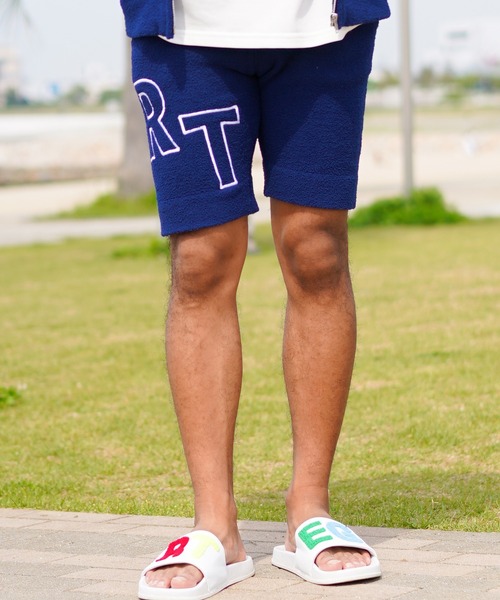 adamsJUGGLER パンツ RTEGフェザーモールアーチロゴショート