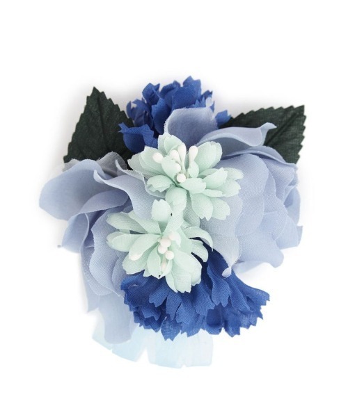 SUIT SELECT ブローチ ブーケのようなコサージュ/金具はピンとクリップ