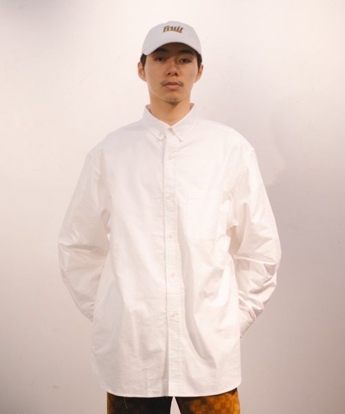 楽天市場】シャツ カジュアルシャツ オーバーサイズ 長袖シャツ