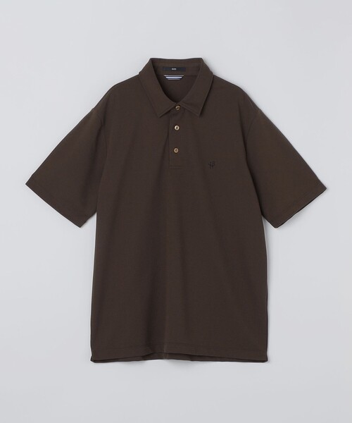 【新品未使用】Lululemon メンズ XXL ブラウン ポロシャツ SHIPS（シップス） ポロシャツ 「WEB限定」SHIPS: 吸水速乾・UVケア