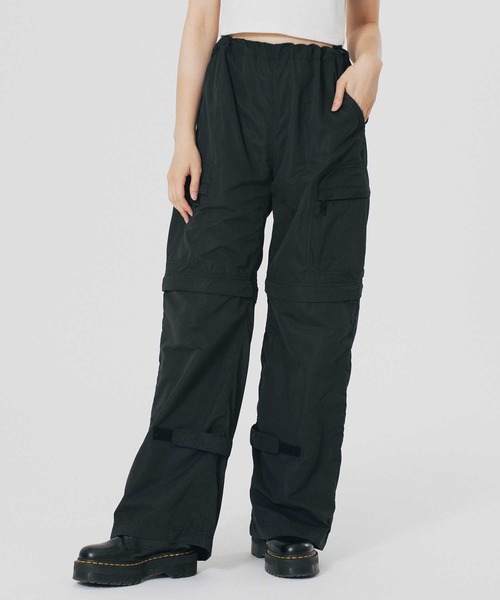 パンツ GATHERED WAIST CARGO PANTS X-girl X-girl カーゴパンツ GATHERED WAIST CARGO PANTS レディース