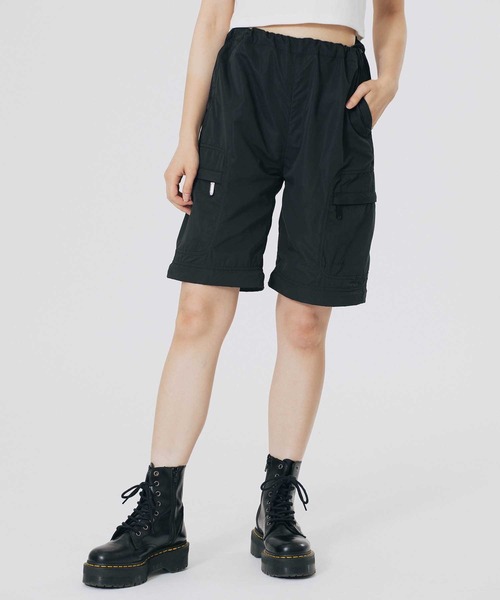 X-girl カーゴパンツ GATHERED WAIST CARGO PANTS レディース