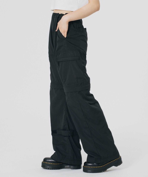 パンツ GATHERED WAIST CARGO PANTS X-girl X-girl（エックスガール）の「GATHERED WAIST CARGO PANTS