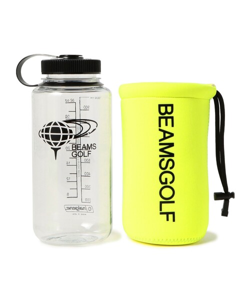 BEAMSGOLF - BEAMSゴルフ 別注 Tritan 広口1.0L ボトル +ボトルケース BEAMS GOLF 水筒 nalgene / 別注 Tritan 広口1.0L ボトル +