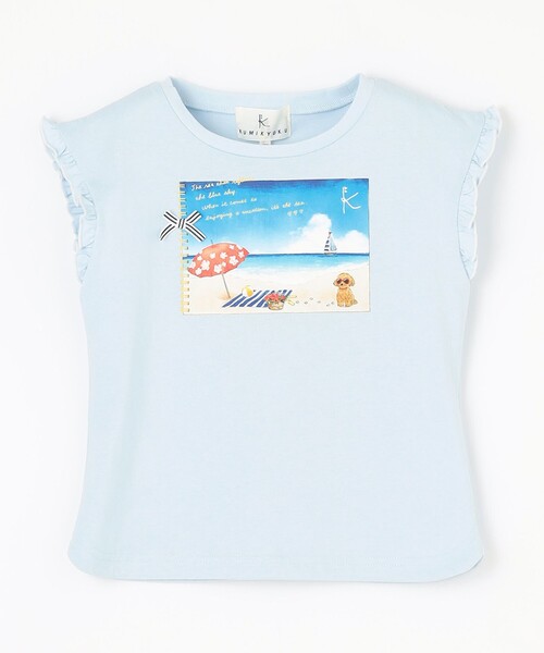 組曲 tシャツ 「110-140cm」夏休みの絵日記 Tシャツ キッズ 子供
