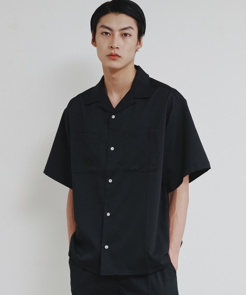 Magine シャツ 「SELECT」IR:TRストレッチオープンカラーシャツ