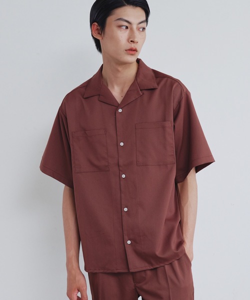 Magine シャツ 「SELECT」IR:TRストレッチオープンカラーシャツ