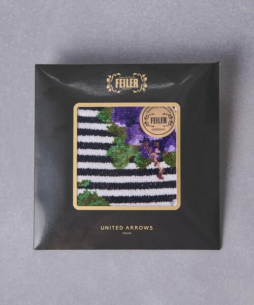 UNITED ARROWS【別注】＜FEILER＞　ハンカチタオル feiler タオル ハンカチ 「別注」「FEILER」GRAPES レディース