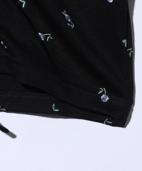 新品未使用volume frill flower shirring tops SALE】Flower Shirring Tops