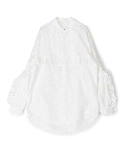 BOURRIENNE ParisX ブラウス シャツ 「別注」BOURRIENNE DRAMA フリル