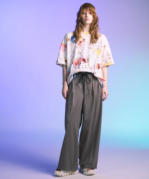 入荷now 口コミ MAISON SPECIAL ベルト 「UNISEX」Shoe-Lace Leather Long Belt 小物
