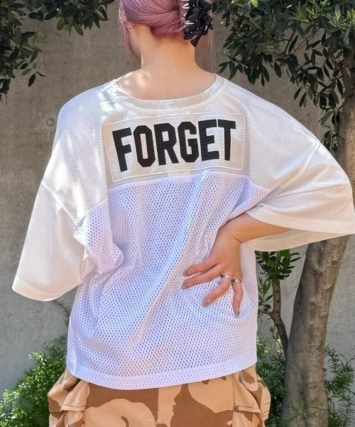 tシャツ メッシュ サッカージャージ FMN-24SS-CS-002 レディース