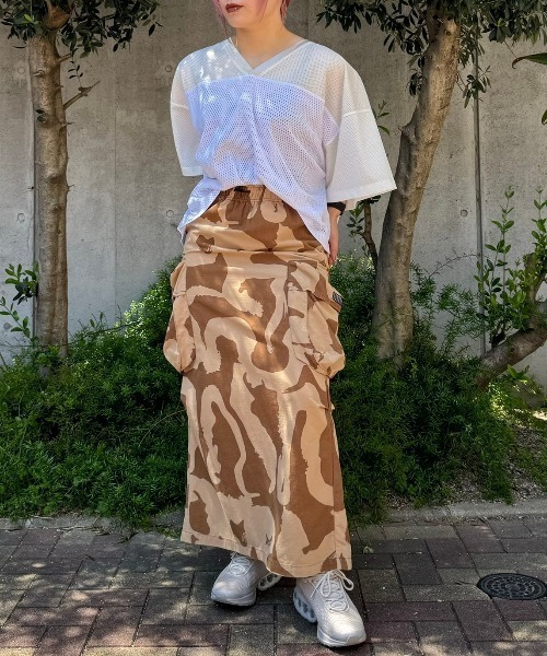 tシャツ メッシュ サッカージャージ FMN-24SS-CS-002 レディース セール】メッシュ サッカージャージ FMN-24SS-CS-002（Tシャツ