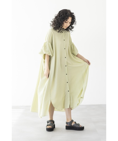 OSMOSIS ワンピース バルーンスリーブワンピース レディース OSMOSIS ワンピース バルーンスリーブワンピース レディース
