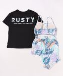 水着 RUSTY/ラスティ 子供用 タンキニ ...の詳細画像1
